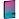 Папка на молнии Berlingo "Radiance" А4, 600мкм, розовый/голубой градиент, с рисунком Фото 0