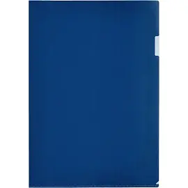 Папка-уголок Attache А3 пластиковая 180 мкм синяя (20 штук в упаковке)