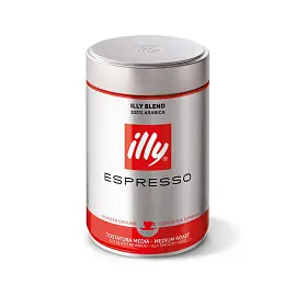 Кофе молотый Illy medium 250 г (железная банка)