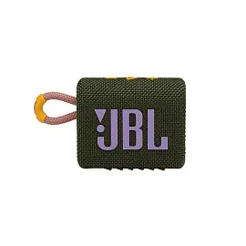 Акустическая система JBL GO 3 зеленая (JBLGO3GRN)