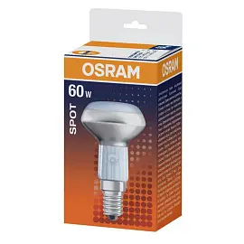 Лампа накаливания Osram 60 Вт E14 рефлекторная 2700 K матовая теплый белый свет
