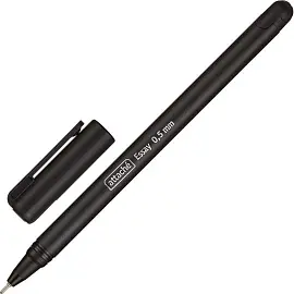 Ручка шариковая неавтоматическая Attache Essay черная (толщина линии 0.5 мм)