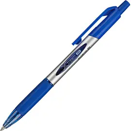 Ручка шариковая автоматическая Deli X-tream PRO синяя (толщина линии 0.4 мм)