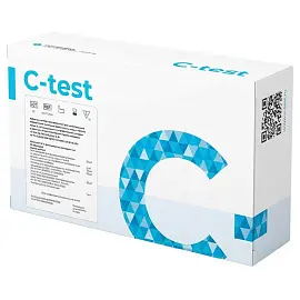 Тест Экспресс на антиген 2в1, Covid-19+грипп А/В, C-test, 25шт/уп