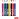 Фломастеры-штампы Luxor "Color Stamper", 08цв., смываемые, картон, европодвес Фото 0