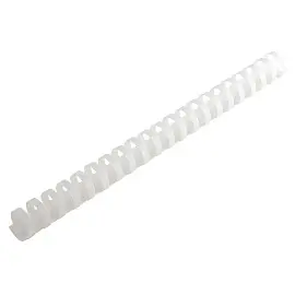 Пружины для переплета пластиковые Attache Economy 22 мм белые (50 штук в упаковке)