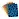 Цветная пористая резина (фоамиран) ArtSpace, А4, 5л., 5цв., 2мм, с узором Фото 2