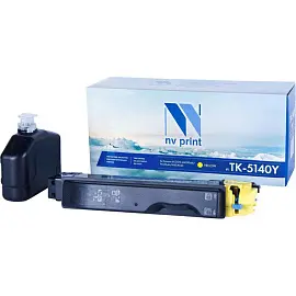 Картридж лазерный NV Print TK-5140Y жел.для Kyocera ECOSYS P6130 (ЛМ)