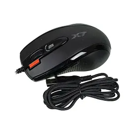 Мышь компьютерная A4Tech XL-750BK черный лазерная (3600dpi) USB2.0 (6кн)