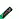 Маркер меловой Uni Chalk PWE-8K зеленый (толщина линии 8 мм, скошенный наконечник) Фото 3