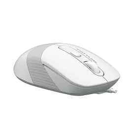 Мышь компьютерная A4Tech Fstyler FM10S белый/серый 1600dpi/USB/4but