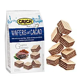 Вафли Crich Wafers с какао-кремовой начинкой 250 г