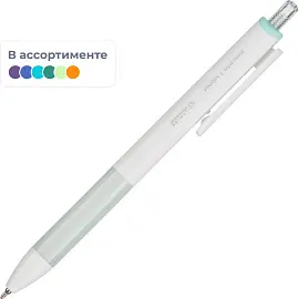 Ручка шариковая автоматическая в ассортименте Attache Selection Aura синяя (толщина линии 0.5 мм)