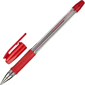 Ручка шариковая Pilot BPS-GP-F красная (толщина линии 0.22 мм)