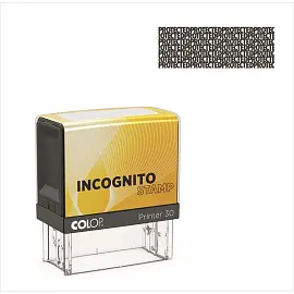 Штамп стандартный Инкогнито Colop Printer 30 Incognito 47х18 мм