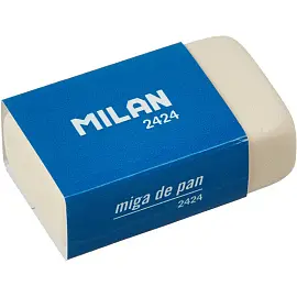 Ластик Milan 2424 каучуковый прямоугольный 39x23x13 мм