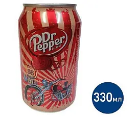 Напиток Dr.Pepper Ориджинал безалкогольный газированный ж/б 0,33л 24шт/уп