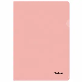 Папка-уголок Berlingo "Instinct", А4, 180мкм, фламинго