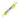 Маркер акриловый Edding 3D 5400 двусторонний неоновый желтый (толщина линии 2-3 и 5-10 мм) Фото 0
