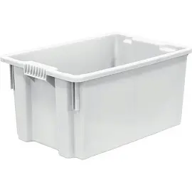 Ящик (лоток) универсальный из ПНД морозостойкий 600х400х300 мм белый