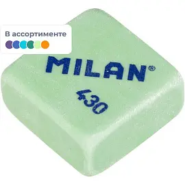 Ластик Milan 430 из натурального каучука прямоугольный 28x28x13 мм