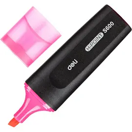 Текстовыделитель Deli Highlighter розовый (толщина линии 1-5 мм)