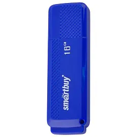 Флеш-диск 16 GB, SMARTBUY Dock, USB 2.0, синий, SB16GBDK-B