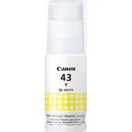 Картридж (контейнер с чернилами) Canon GI-43 Y EMB 4689C001 желтые оригинальные