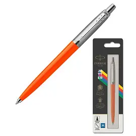 Ручка шариковая Parker Jotter Originals Orange цвет чернил синий цвет корпуса оранжевый (артикул производителя 2076054)