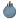 Новогоднее украшение Remeco Collection Шар Нежное сияние пластик синее (диаметр 6 см, 24 штуки в наборе)