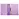 Папка с боковым зажимом СТАММ "Кристалл" А4, 17мм, 700мкм, пластик, фиолетовая Фото 0