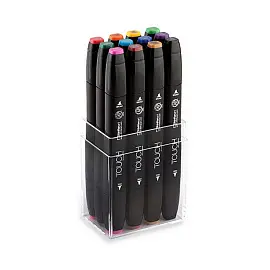 Набор маркеров Touch Twin 12 цветов (толщина линии 1-5 мм)