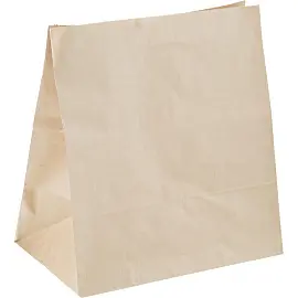 Крафт-пакет бумажный Aviora коричневый 32х20х34 см 70 г/кв.м био (500 штук в упаковке)