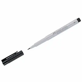 Ручка капиллярная Faber-Castell "Pitt Artist Pen Brush" цвет 230 холодный серый I, пишущий узел "кисть