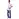 Костюм медицинский женский м03-КБР белый/фиолетовый (размер 60-62, рост 158-164) Фото 0