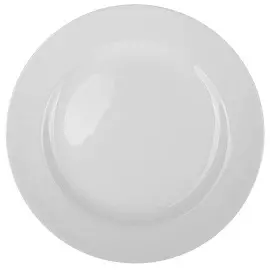 Тарелка фарфоровая Lambert диаметр 285 мм белая (артикул производителя фк6004)