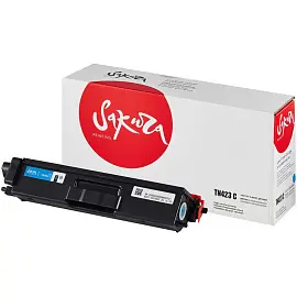Картридж лазерный Sakura TN-423C SATN423C для Brother голубой совместимый