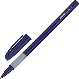 Ручка шариковая неавтоматическая Attache Indigo синяя (толщина линии 0.6 мм)