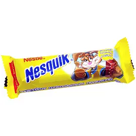 Шоколадный батончик Nesquik, молочный шоколад, 43г Цена за 1 батончик