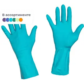 Перчатки виниловые Libry в ассортименте (размер М)