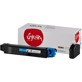 Картридж лазерный Sakura TK-5280C SATK5280C/1T02TWCNL0 для Kyocera голубой совместимый