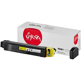 Картридж лазерный Sakura TK-5280Y SATK5280Y для Kyocera желтый совместимый