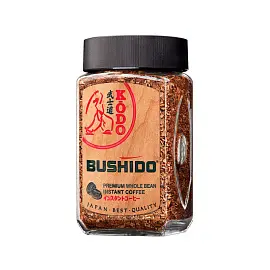 Кофе растворимый Bushido Kodo 95 г (стеклянная банка)
