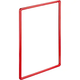 Рамка пластиковая А3 красная (10 штук в упаковке, артикул производителя 102003-06)