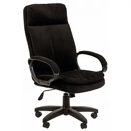 Кресло для руководителя Easy Chair 691 TС черное (ткань, пластик)
