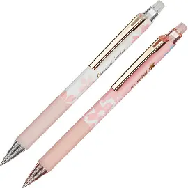 Ручка гелевая со стираемыми чернилами M&G Sakura синяя (толщина линии 0.35 мм)