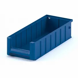 Ящик (лоток) универсальный полипропиленовый I Plast SK 41509 400x155x90 мм синий ударопрочный морозостойкий с перегородками