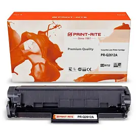 Картридж лазерный Print-Rite PR-Q2612A TFH724BPU1J1 для HP черный совместимый