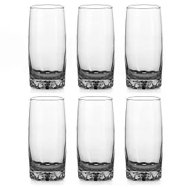Набор стаканов (коллинз) Pasabahce Сильвана стеклянные высокие 385 мл (6 штук в упаковке)