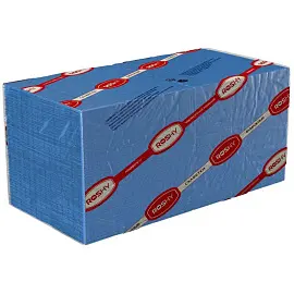 Салфетки бумажные Profi Pack 24x24 см синие 2-слойные 250 штук в упаковке